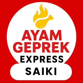 Logo Ayam Geprek Express Saiki