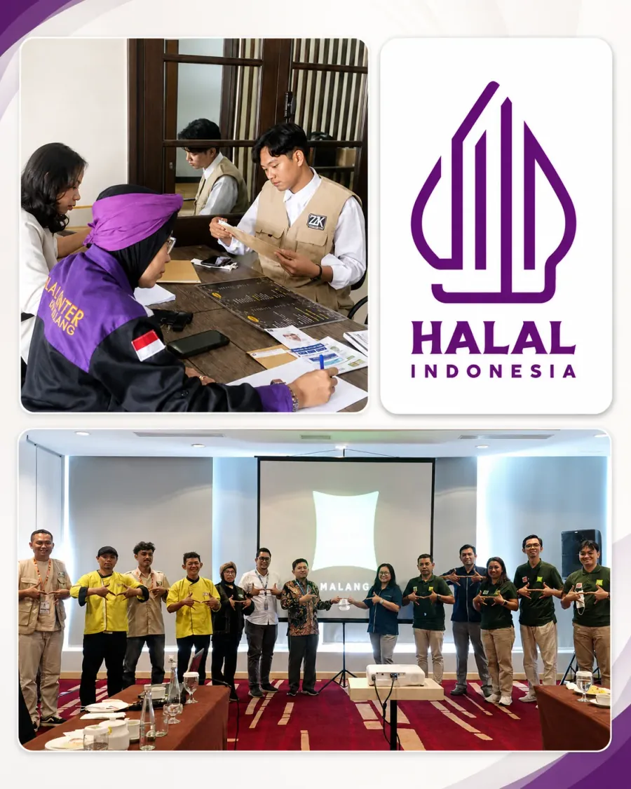 Dokumentasi proses pendampingan, konsultasi, dan penguatan sertifikasi halal bersama PT Zam Zam Khan