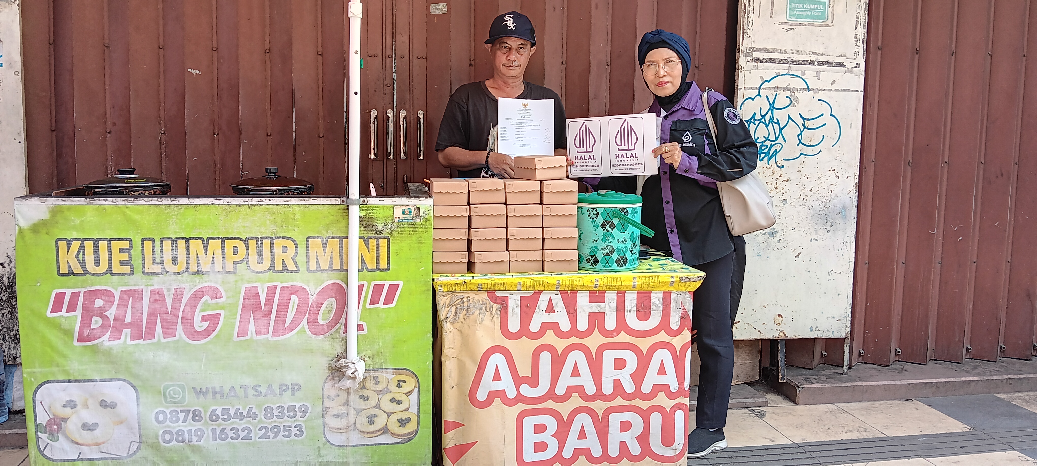 Dokumentasi SERTIFIKAT HALAL — KUE LUMPUR MINI BANG 'NDOL'